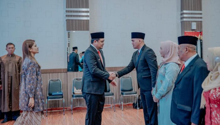 Bobby Nasution Lantik 4 Pejabat Eselon II Target Kerja Harus Segera Diselesaikan