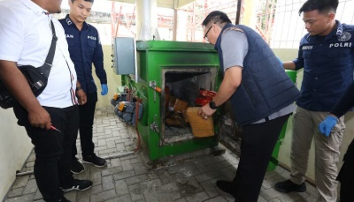 Polda Sumut Musnahkan Barang Bukti Narkoba