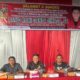 ANGGOTA DPRD Kota Medan, David Roni Ganda Sinaga saat Sosperda No.5 Tahun 2015 tentang Penanggulangan Kemiskinan di Jalan Air Bersih Ujung No.186, Kel. Binjai Kec. Medan Denai, Sabtu (6/1). Waspada/ist