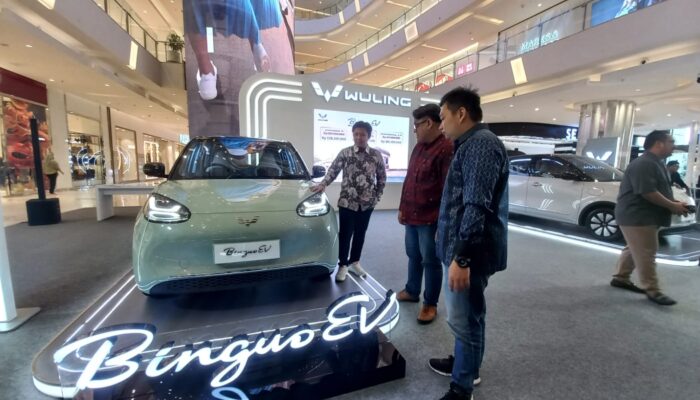BinguoEV, Mobil Listrik Kedua Wuling Resmi Hadir Di Kota Medan