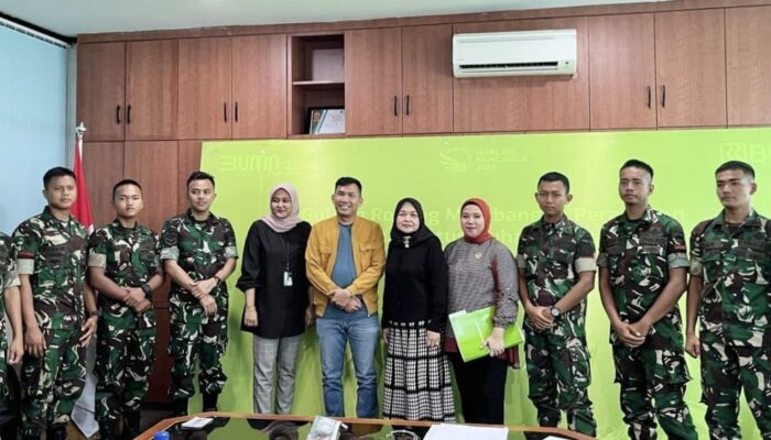 Tindaklanjuti Kerja Sama, BRI Lubukpakam Layani KPR TNI Brigif 7/RR