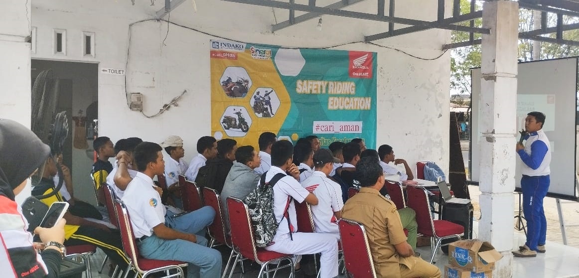 Sambangi Indako Safety Riding Centre, Pelajar Medan Siap #Cari_Aman