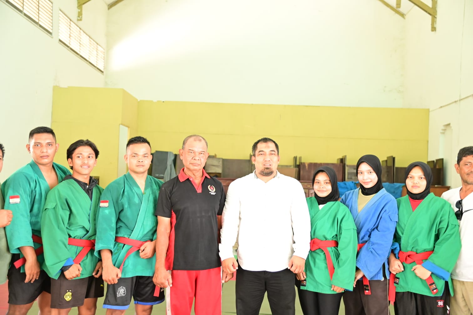 Pj Bupati Aceh Besar Kunjungi Pelatda Kurash