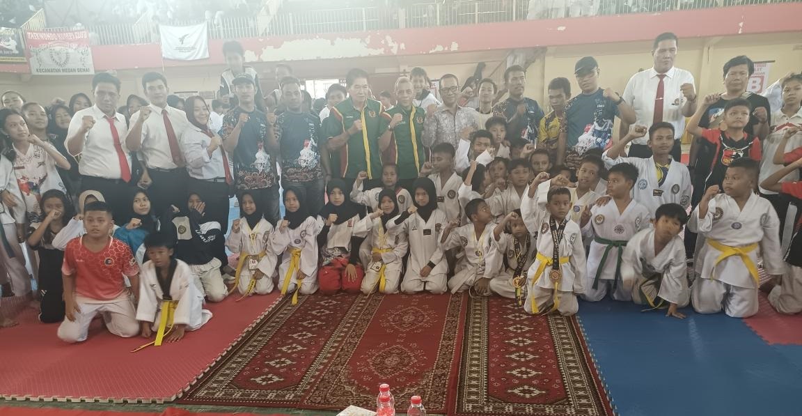 Taekwondo Medan Tak Pernah Kekurangan Atlet