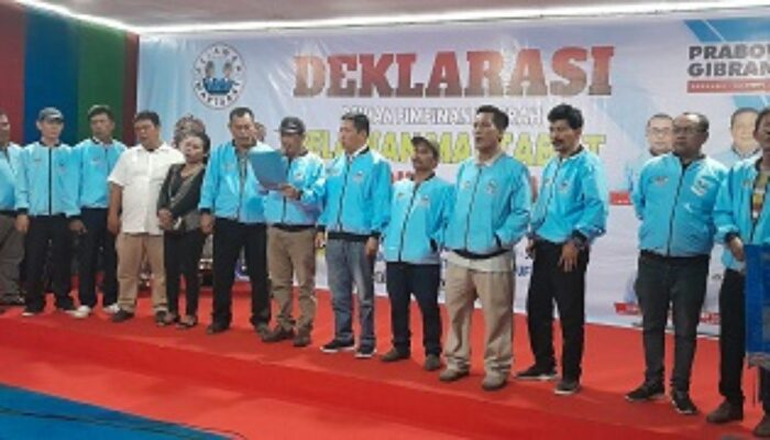 Relawan Martabat Prabowo-Gibran Dideklarasikan, Komitmen Pilpres 2024 Satu Putaran