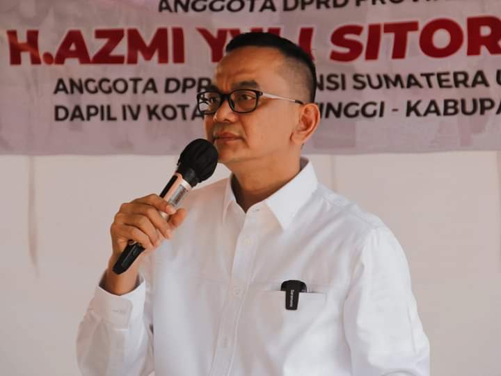 ANGGOTA DPRD Sumut Azmi Yuli Sitorus. Waspada/ist