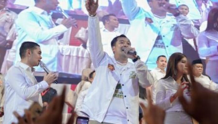 Ketua TKD Sumut Tegaskan Munculnya Salam 4 Jari Tak Gentarkan Semangat Menangkan Prabowo – Gibran