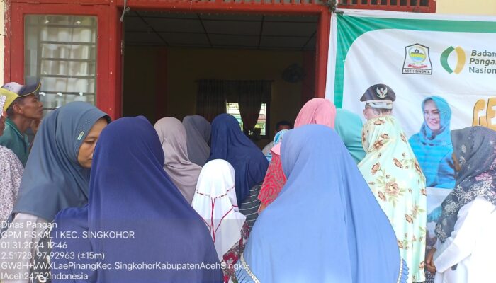 Stabilkan Pasokan, Dinas Pangan Siagakan GPM Di Pelosok Aceh Singkil