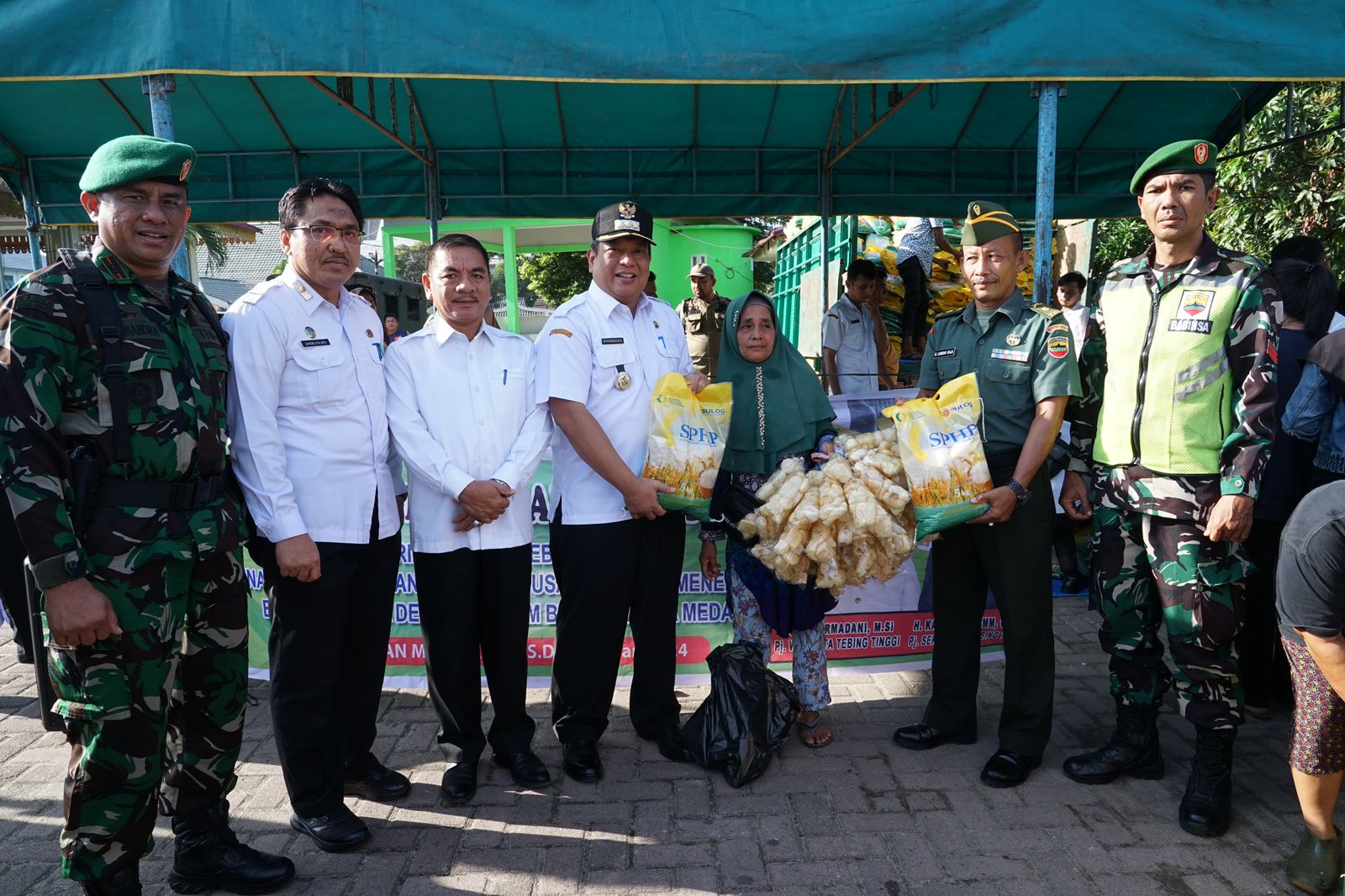 Pj Wali Kota Tebingtinggi Pantau Pelaksanaan Pengendalian Harga Pasar