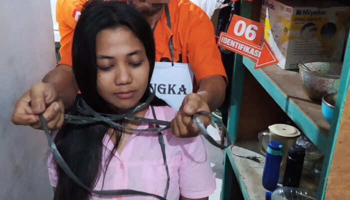 Ngomel Uang Belanja 6 Ribu, Suami Bunuh Istri Di Sergai