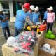 GM PLN UIP SBU Hening Kyat Pamungkas melakukan inspeksi peralatan kerja Alat Pelindung Diri (APD) yang menjadi kelengkapan penting dalam setiap kegiatan yang mengutamakan K3.
