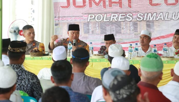 Kapolres Simalungun: Jumat Curhat Untuk Lebih Memahami Kondisi Masyarakat