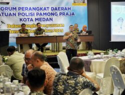 Gelar Forum Perangkat Daerah Satpol PP Kota Medan, Kasat : Tugas Satpol PP Melakukan Penindakan Bukan Pengawasan