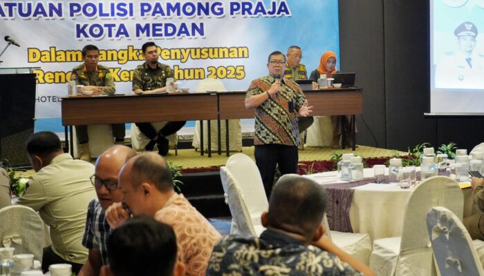 Gelar Forum Perangkat Daerah Satpol PP Kota Medan, Kasat : Tugas Satpol PP Melakukan Penindakan Bukan Pengawasan