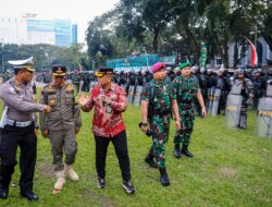 Pemko Medan Ikuti Apel Pasukan Pengamanan Pemilu 2024 Yang Digelar Kodam I/BB