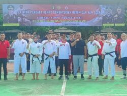 Latihan Kempo Di Kanwil Kemenkumham Aceh