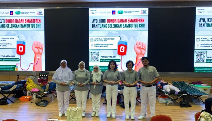 Smartfren Bersama Yayasan Buddha Tzu Chi Adakan Donor Darah