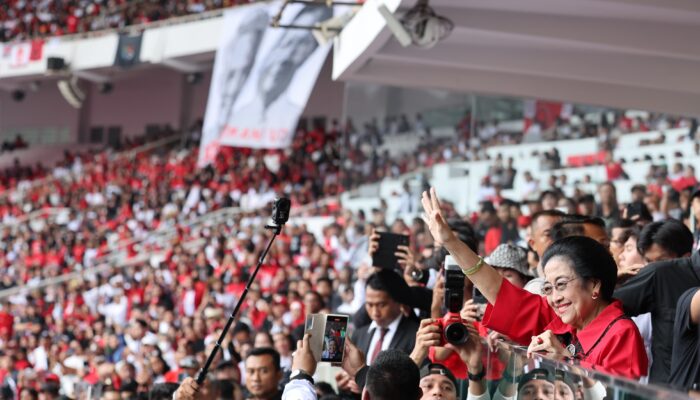 Di Konser Salam Metal, Megawati Serukan Lawan Intimidasi Di Pemilu