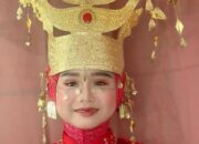 Naura Khanza Juara Fashion Show Indonesia Manortor 2024