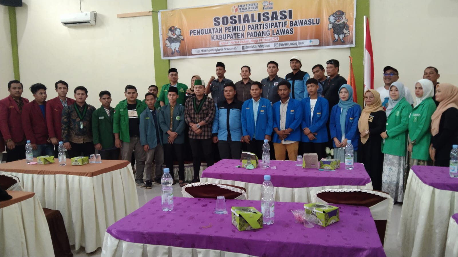 Bawaslu Palas Gelar Sosialisasi Pengawasan Pemilu Partisipatif Bawaslu Palas Gelar Sosialisasi Pengawasan Pemilu Partisipatif