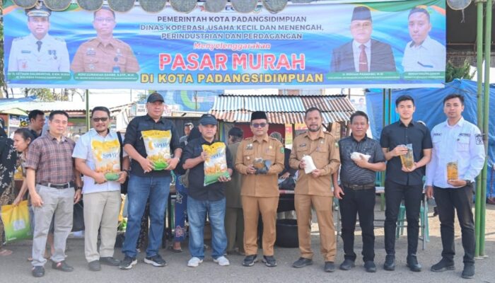 Pemko Padangsidimpuan Gelar Gerakan Pangan Murah