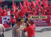Buntut Pencabutan Bendera, Pengurus Dan Simpatisan PDIP Demo Kantor Bupati Dairi