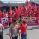 Buntut Pencabutan Bendera, Pengurus Dan Simpatisan PDIP Demo Kantor Bupati Dairi