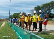 Pj Wali Kota Tinjau Proyek Rehabilitasi Bendungan Karet
