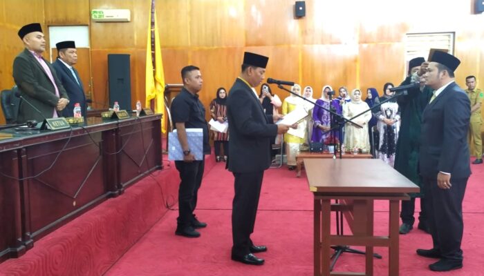 Suwandi Syahputra Harahap Dilantik Jadi Anggota DPRD Padangsidimpuan