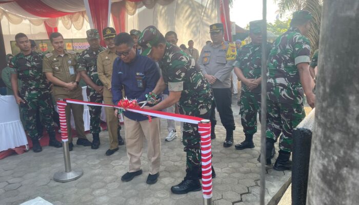 Kasdam I/BB Resmikan Sumor Bor Di Pangkalansusu