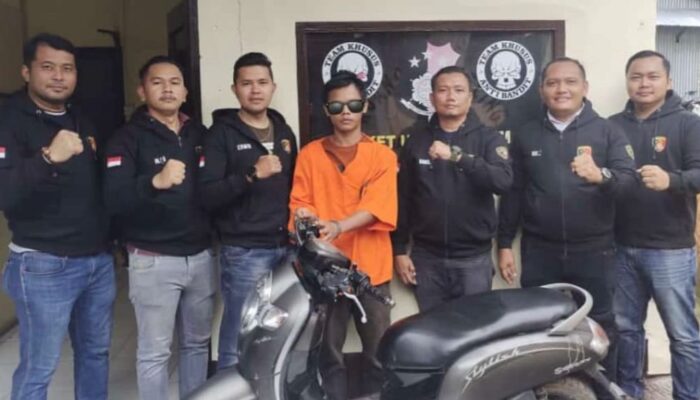 Merasa Sudah Aman, Pencuri Kereta Ditangkap Polres Sidimpuan
