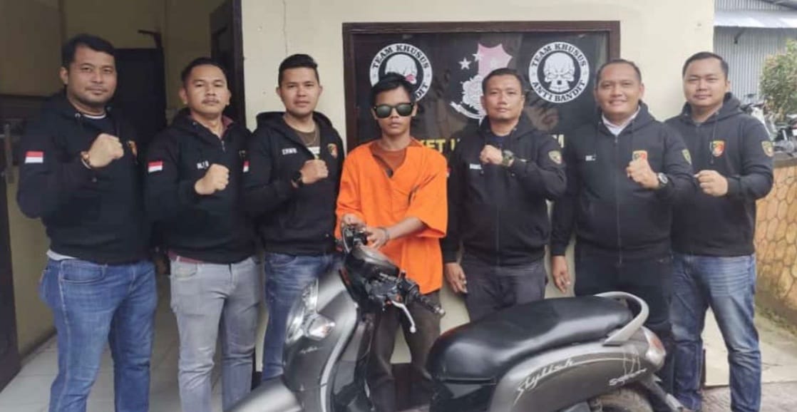 Merasa Sudah Aman, Pencuri Kereta Ditangkap Polres Sidimpuan