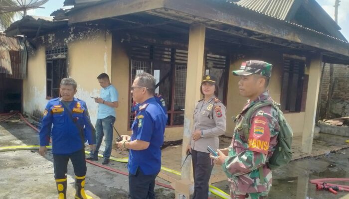 Satu Rumah Hangus Terbakar Di P.Siantar