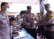 Kapolres Bener Meriah Cek Kesiapan Personel PAM TPS
