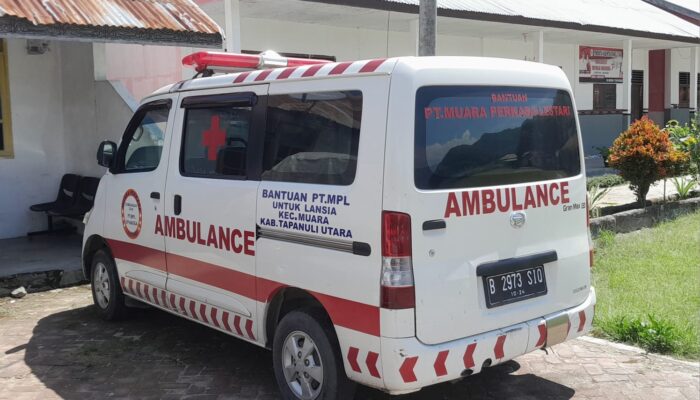 Puskesmas Muara Dapat Bantuan Ambulans