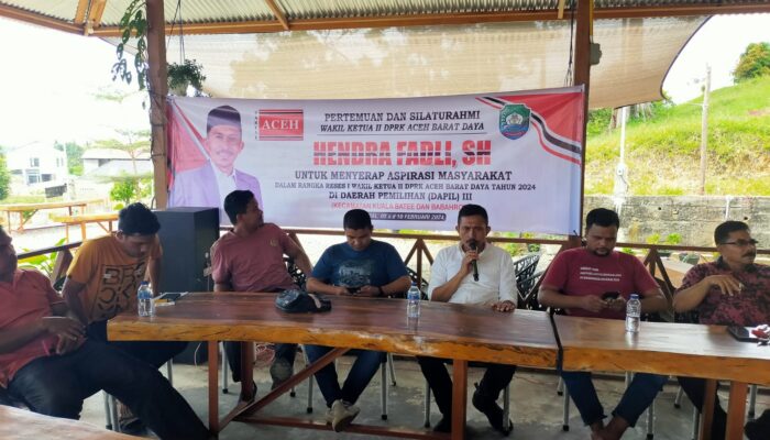 Hendra Fadhli Ajak Wartawan Abdya Kawal Pemilu