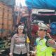 Dua Truk Bertabrakan Di P. Siantar, Satu Sopir Luka Berat