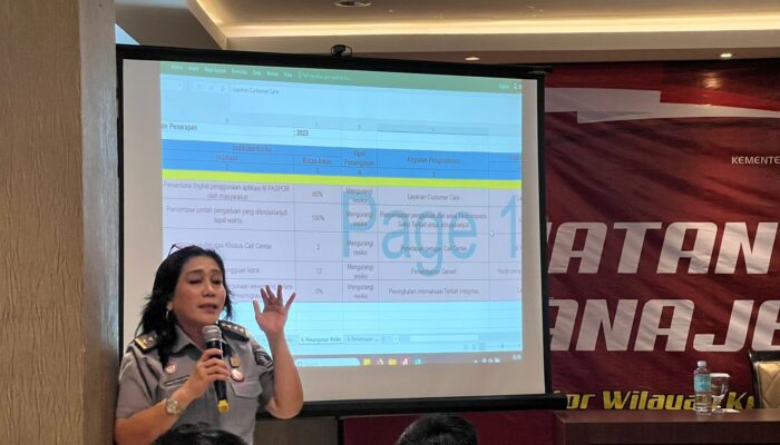 Penyusunan Manajemen Risiko Di Lingkungan Kanwil Kemenkumham Aceh