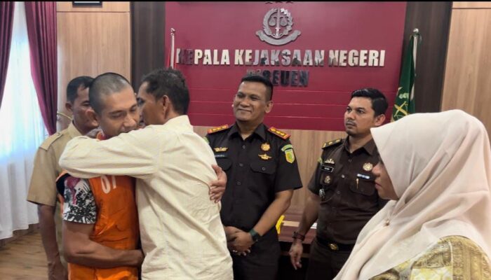 Kasus Pemukulan, Kejari Bireuen Damaikan Adik Dan Abang