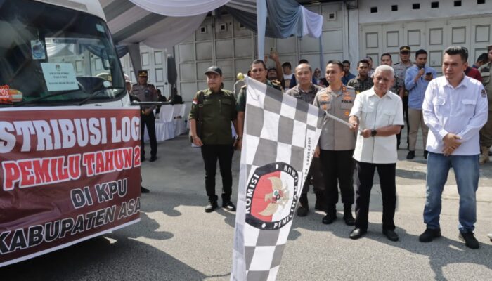 12.245 Kotak Suara Logistik Pemilu Asahan Disalurkan