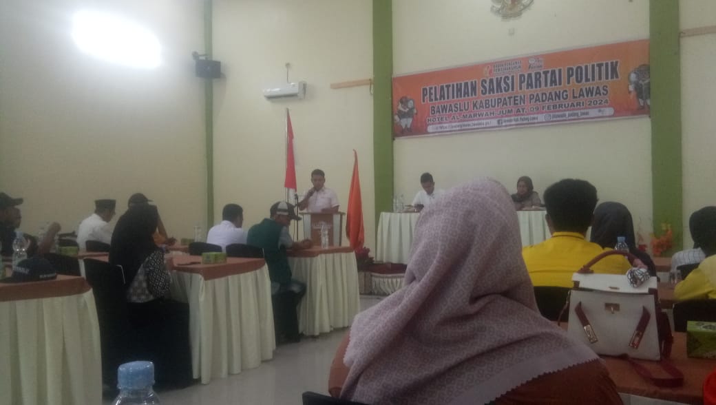 Bawaslu Palas Bekali Saksi Parpol Antisipasi Kecurangan Pemilu