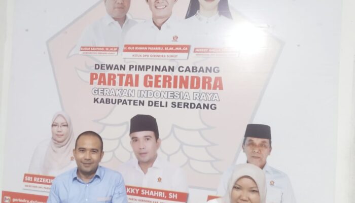 Gerindra Deliserdang Siapkan Saksi 12.246