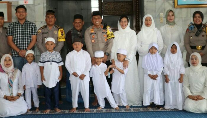 Polres P. Siantar Peringati Isra Mikraj Nabi Muhammad SAW 1445 H