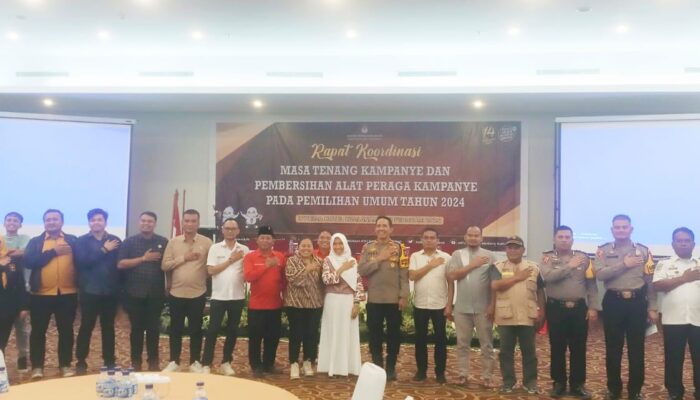 Masuk Masa Tenang, KPU Deliserdang Ingatkan Peserta Pemilu Bersihkan APK