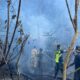 Lahan Warga Terbakar Di Perbukitan Krueng Kala