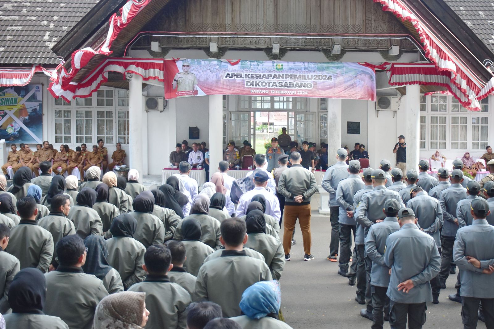 1.728 Personel Gabungan Siap Sukseskan Pemilu 2024 Di Sabang