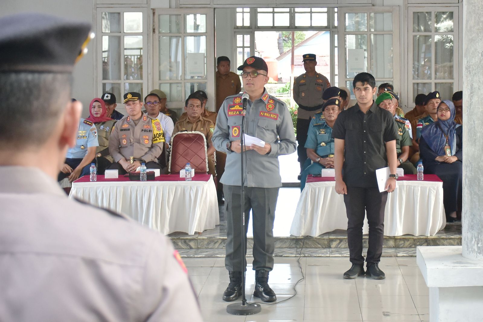 1.728 Personel Gabungan Siap Sukseskan Pemilu 2024 Di Sabang