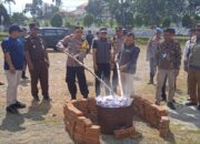 Aceh Besar Musnahkan Kelebihan Surat Suara Pemilu 2024