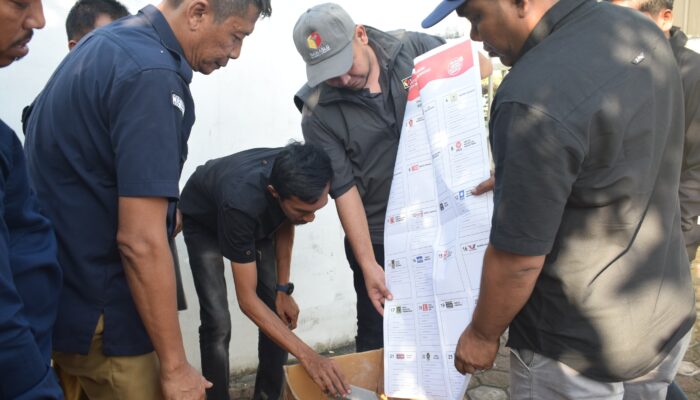 KIP Langsa Musnahkan Surat Suara Rusak Dan Kelebihan