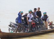 Polres Nagan Amankan Distribusi Logistik Pemilu Ke Desa Terpencil